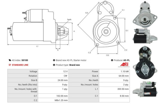 Starter motor / Starter, Image 5