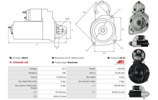 Starter motor / Starter, Image 5