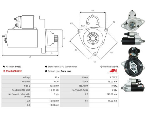 Starter motor / Starter, Image 5