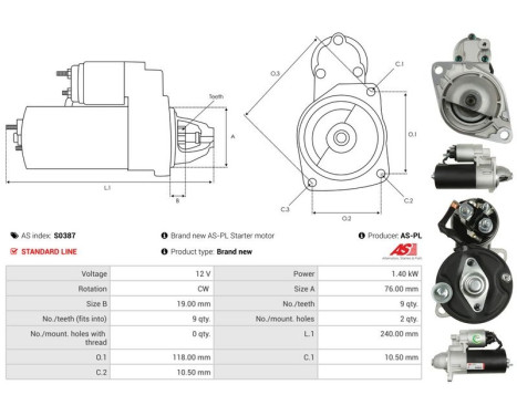 Starter motor / Starter, Image 5