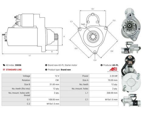 Starter motor / Starter, Image 5