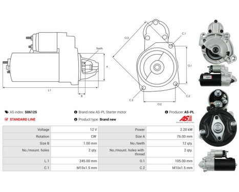 Starter motor / Starter, Image 5