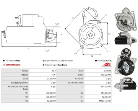 Starter motor / Starter, Image 5