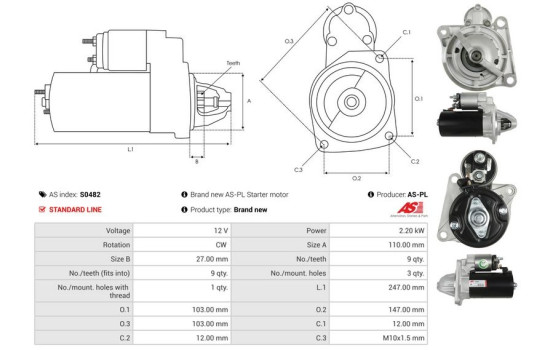 Starter motor / Starter, Image 5