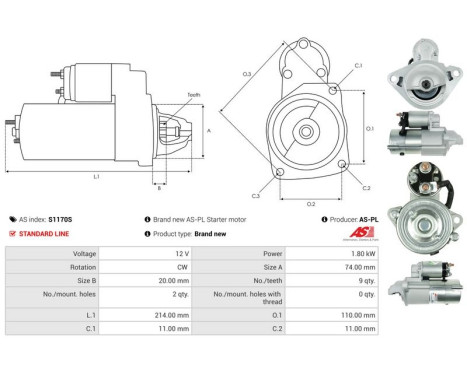 Starter motor / Starter, Image 5