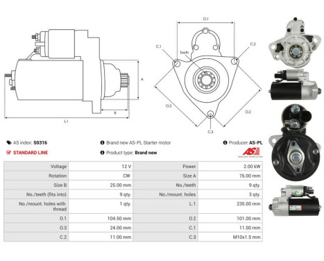 Starter motor / Starter, Image 5