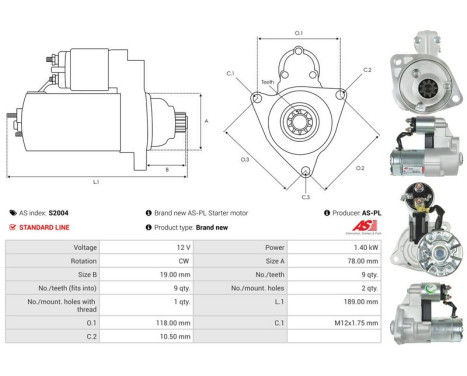 Starter motor / Starter, Image 5