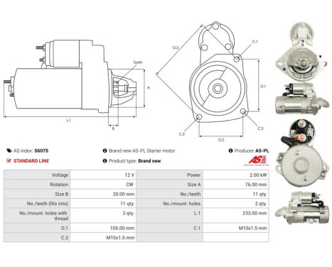Starter motor / Starter, Image 5