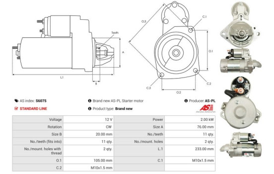 Starter motor / Starter, Image 5