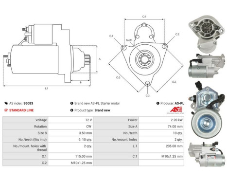 Starter motor / Starter, Image 5