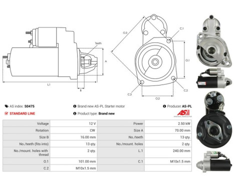 Starter motor / Starter, Image 5