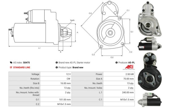 Starter motor / Starter, Image 5