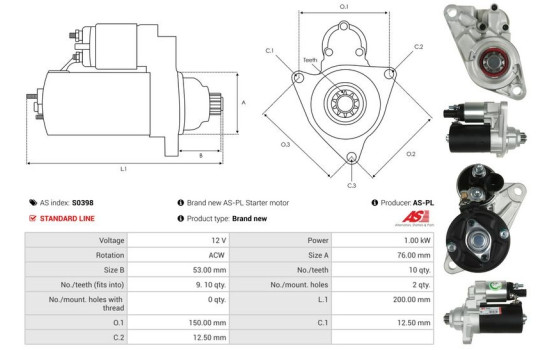 Starter motor / Starter, Image 5
