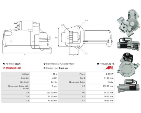 Starter motor / Starter, Image 5