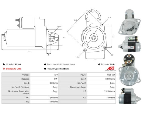 Starter motor / Starter, Image 5