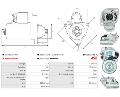 Starter motor / Starter, Image 5