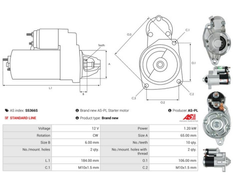 Starter motor / Starter, Image 5