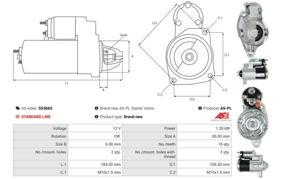 Starter motor / Starter, Image 5