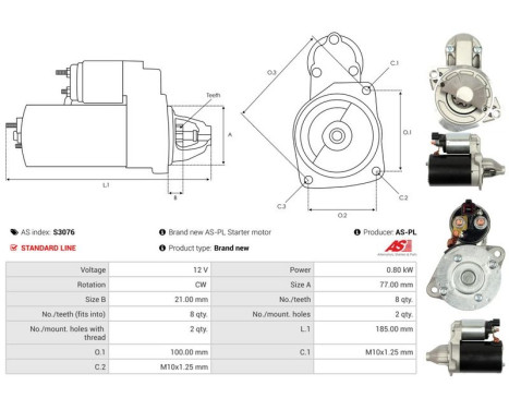 Starter motor / Starter, Image 5