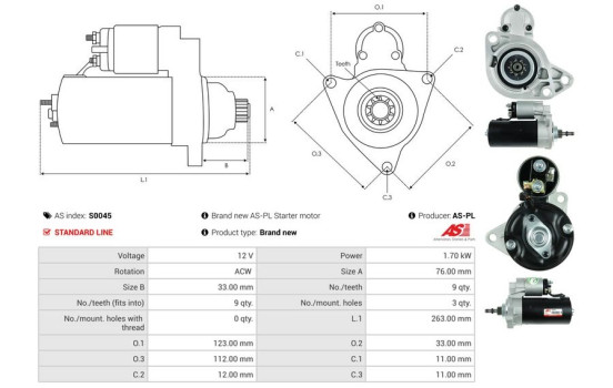 Starter motor / Starter, Image 5