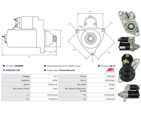 Starter motor / Starter, Image 5