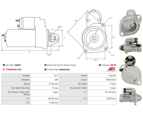 Starter motor / Starter, Image 5