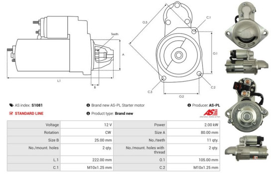 Starter motor / Starter, Image 5