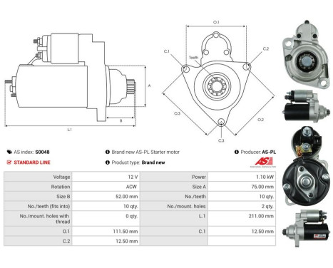 Starter motor / Starter, Image 5