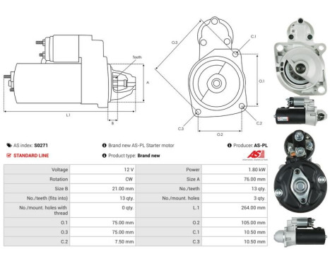 Starter motor / Starter, Image 5