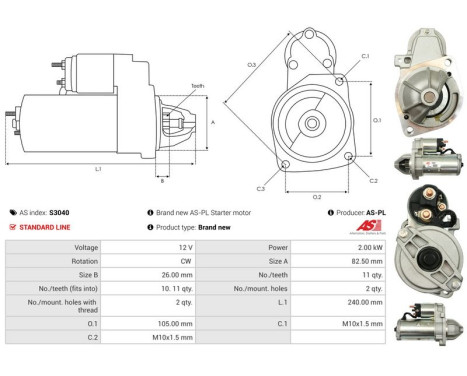 Starter motor / Starter, Image 5