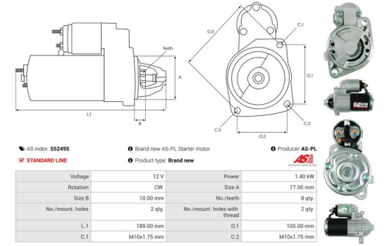 Starter motor / Starter, Image 5