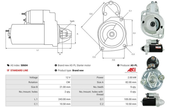 Starter motor / Starter, Image 5