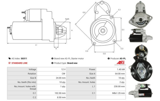 Starter motor / Starter, Image 5