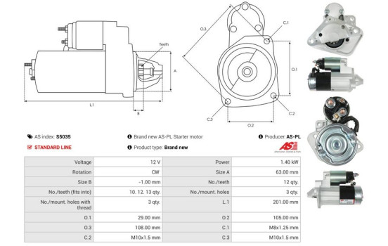 Starter motor / Starter, Image 5