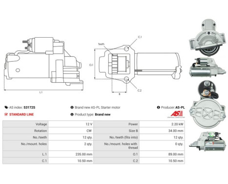 Starter motor / Starter, Image 5