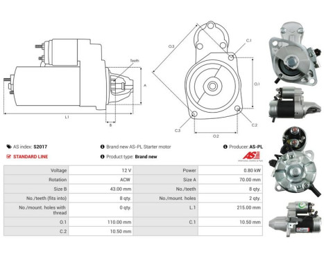 Starter motor / Starter, Image 5