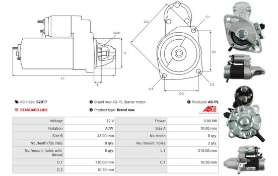 Starter motor / Starter, Image 5