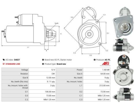 Starter motor / Starter, Image 5