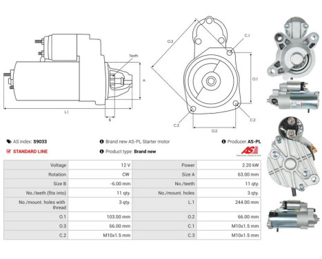 Starter motor / Starter, Image 5