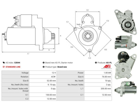 Starter motor / Starter, Image 5