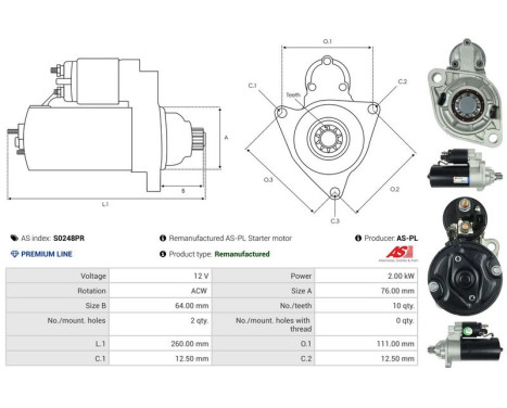 Starter motor / Starter, Image 5