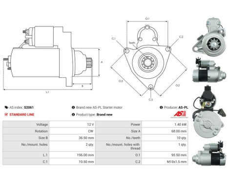 Starter motor / Starter, Image 5