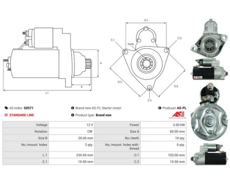 Starter motor / Starter, Image 5