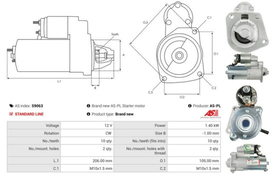 Starter motor / Starter, Image 5