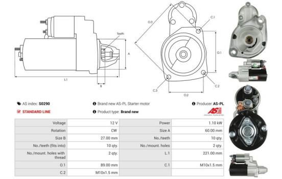 Starter motor / Starter, Image 5