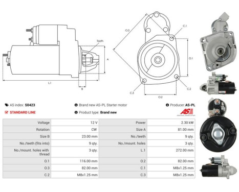 Starter motor / Starter, Image 5