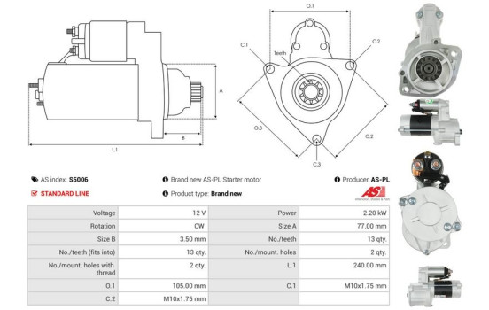 Starter motor / Starter, Image 5