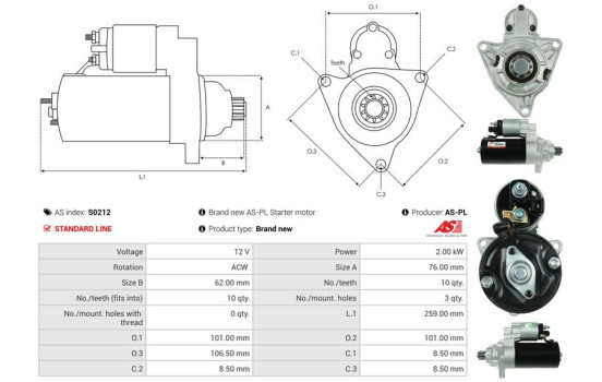 Starter motor / Starter, Image 5