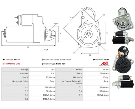 Starter motor / Starter, Image 5