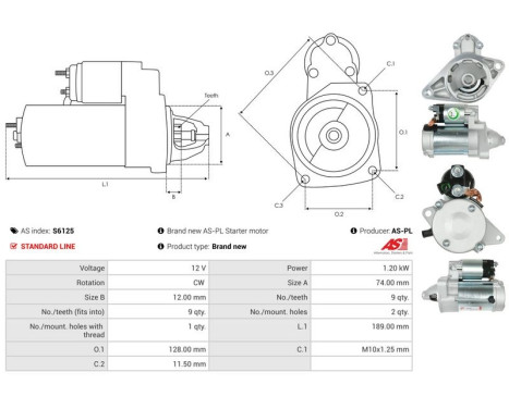 Starter motor / Starter, Image 5